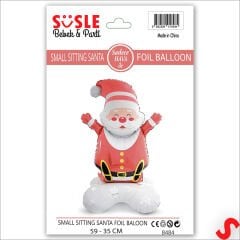 Noel Baba Folyo Balon 59cm x 35cm