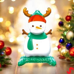 Boynuzlu Kardan Adam Folyo Balon 63cm x 34cm