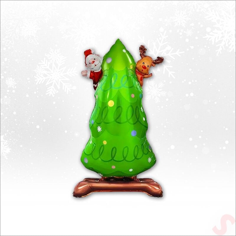 Yılbaşı Ağacı Folyo Balon 63cm x 34cm