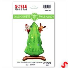 Yılbaşı Ağacı Folyo Balon 63cm x 34cm