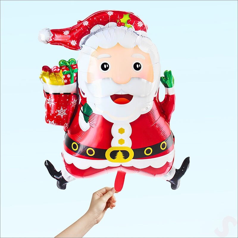 Noel Baba Folyo Balon 73cm x 63cm