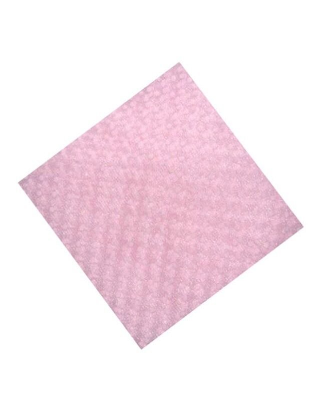 Puantiyeli Kristal Tül - 70 cm x 8,00 mt PEMBE