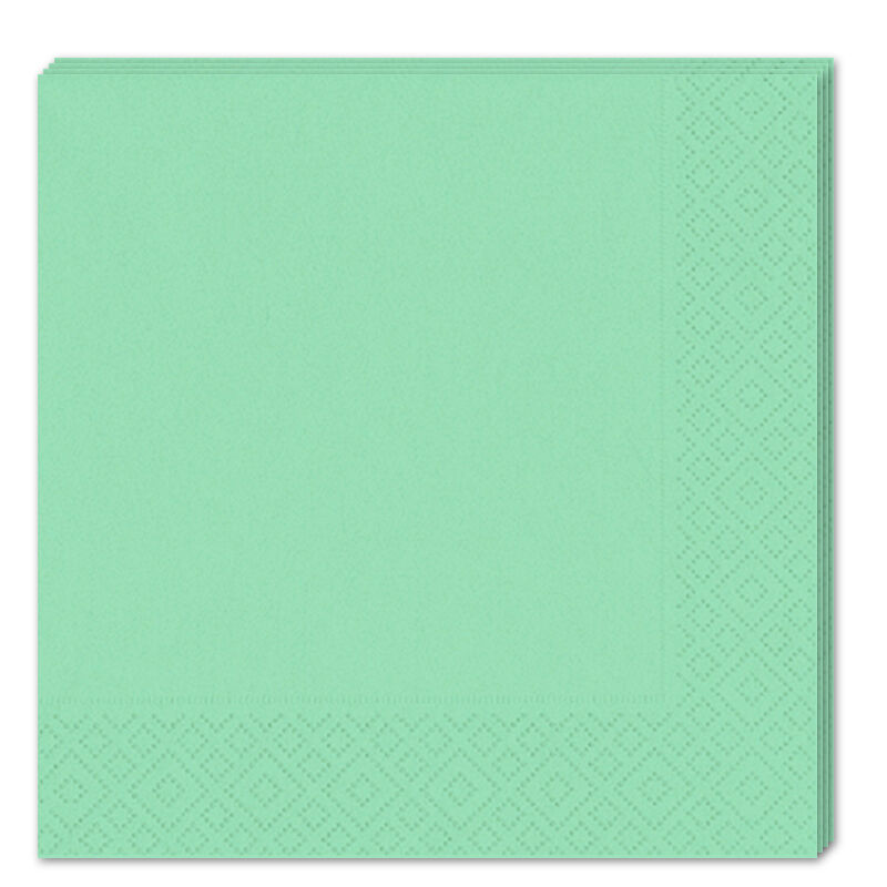 Makaron Peçete, 33 x 33 cm - 16 Adet - Yeşil