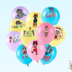 LoL Bebek Surprisel 30cm Balon - 6 Adet
