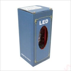 Uçuşan Simli,12,5 x 5cm Led Işıklı Telefon Kulübesi Küre-Kardan Adam