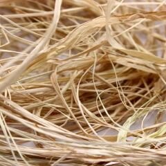 Doğal Rafya Saman İp, Süsleme ve Dolgu Malzemesi - 50 Gr