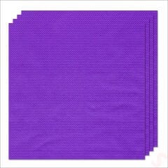 Mor Peçete - 33cm x 33cm - 20 Adet