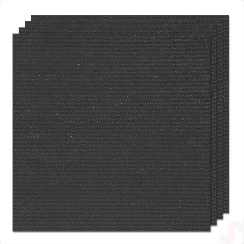 Siyah Peçete - 33cm x 33cm - 20 Adet