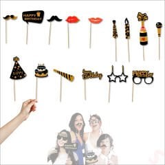 Happy Birthday Konuşma Balonu Seti, 15 Parça