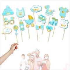 Baby Boy Konuşma Balonu Seti, 15 Parça