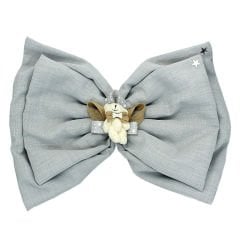 Anne ve Bebek Yatak Ucu Fiyonk, Gri