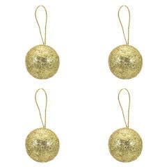 Yılbaşı Ağacı 20 Parça SüSleme Seti - Altın