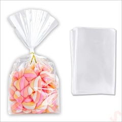 Kurabiye ve Şeker Poşeti 20cm x 10cm - 25 Adet