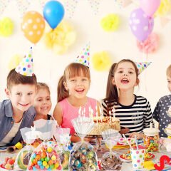 Kurabiye ve Şeker Poşeti 20cm x 10cm - 25 Adet