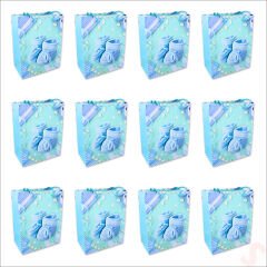 Karton Çanta, Patik Model Mavi 23 x 18 x 10 cm - 12 Adet