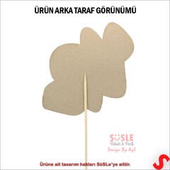 1/2 Simli Evalı Kraft Pasta SüSü, 38cm x 15cm
