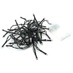 Pilli ve Animasyonlu 50 Led x 5 mt - Kırmızı Led Işık