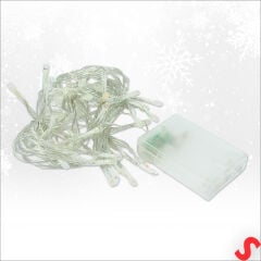 Pilli ve Animasyonlu 50 Led x 5 mt - Çok Renkli Led Işık