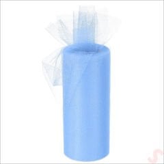 SüSLeme Tülü Grek Tül Rulo, 66 cm x 10 mt - Mavi