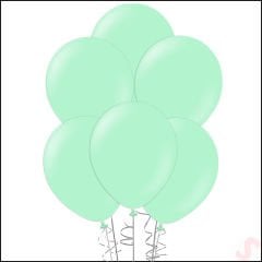 Açık Yeşil Pastel Balon, 30cm x 10 Adet