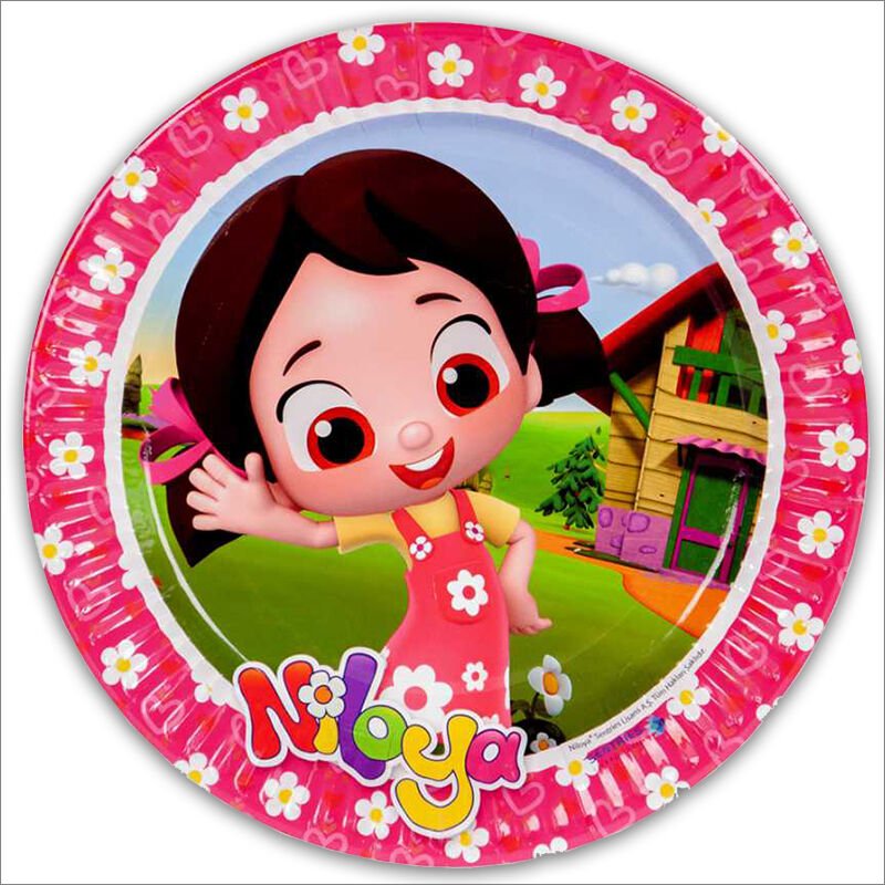 Niloya Karton Tabak - 23cm x 8 Adet