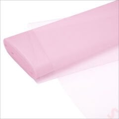 SüSLeme Tülü Kristal Tül, 3 mt en x 1 mt uzunluk - Pembe