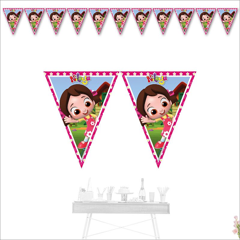 Niloya Üçgen Bayrak Flama - 3,2 mt