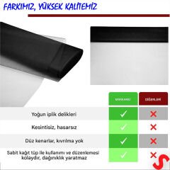 SüSLeme Tülü Kristal Tül, 3 mt en x 1 mt uzunluk - Siyah