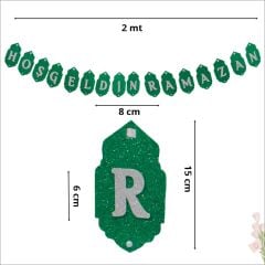 Hoşgeldin Ramazan Simli Eva Yazı - 2 mt