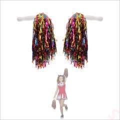 Gösteri Ponponu, 2 Adet x 30 gr - Rainbow