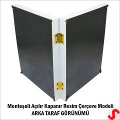 Bebek Ultrasonlu, El ve Ayak İzli  Resim Çerçevesi, 36cm x 23cm