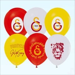 Galatasaray Lisanslı Balon, 30cm x 5 Adet
