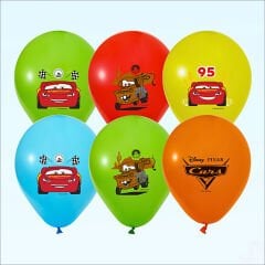 Cars Balon, 30cm x 5 Adet