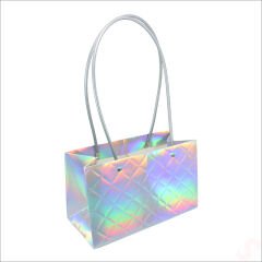 Hologram Karton Çanta, 22 x 13,5 x 11 cm - 1 Adet