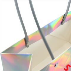 Hologram Karton Çanta, 22 x 13,5 x 11 cm - 1 Adet