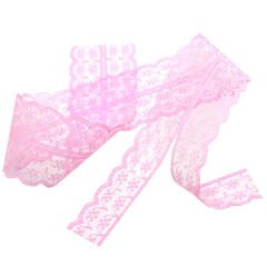 Güpür Dantel Kurdele, 4 cm x 1 mt, Renk Seçenekli - PEMBE