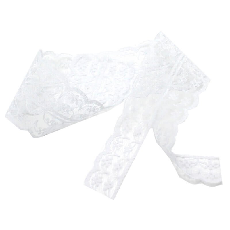 Güpür Dantel Kurdele, 4 cm x 1 mt, Renk Seçenekli - BEYAZ