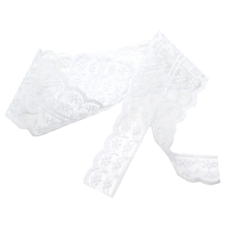 Güpür Dantel Kurdele, 4 cm x 1 mt, Renk Seçenekli - BEYAZ
