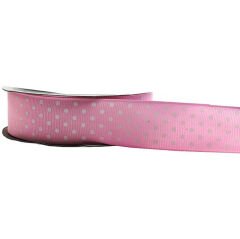 Grogren Kurdele, 2,5 cm x 23 mt - Renk Seçenekli Puanlı - PEMBE