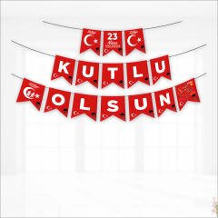 23 Nisan Kutlu Olsun Flama - 2,70 mt