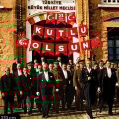 23 Nisan Kutlu Olsun Flama - 2,70 mt