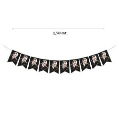 Atatürk Flama Seti, 17cm x 11cm - 10'lu