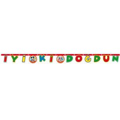 Mickey Mouse İyiki Doğdun Yazı Banner