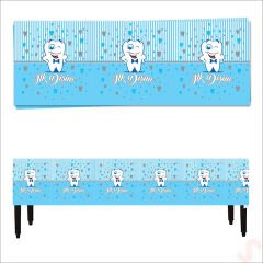 İlk Dişim Masa Örtüsü, 120cm x 180cm - Mavi