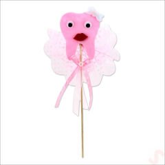 SüSLü ve Çubuklu Diş Magnet, 27cmx 6,5cm - Pembe, 1 Adet