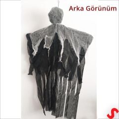 İskelet Hayalet Halloween Dekor SüSü, 80cm x 60cm
