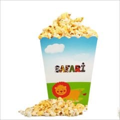 Safari Sevimli Hayvanlar Mısır Kutusu, 8 Adet