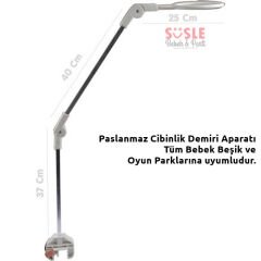 Bebek Beşik ve Oyun Parkı Cibinlik, Kristal Tüllü, 10 m2, Mavi