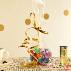 Rafya, 5 mm x 10 mt - Metalik Yeşil