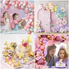 3 Boyutlu Kelebek, Karton Sticker 12 Adet - Pembe